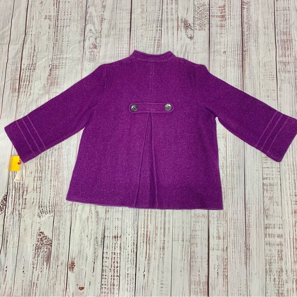 Ruby Rd. Purple Button-Up Jacket - Picture 7 of 12